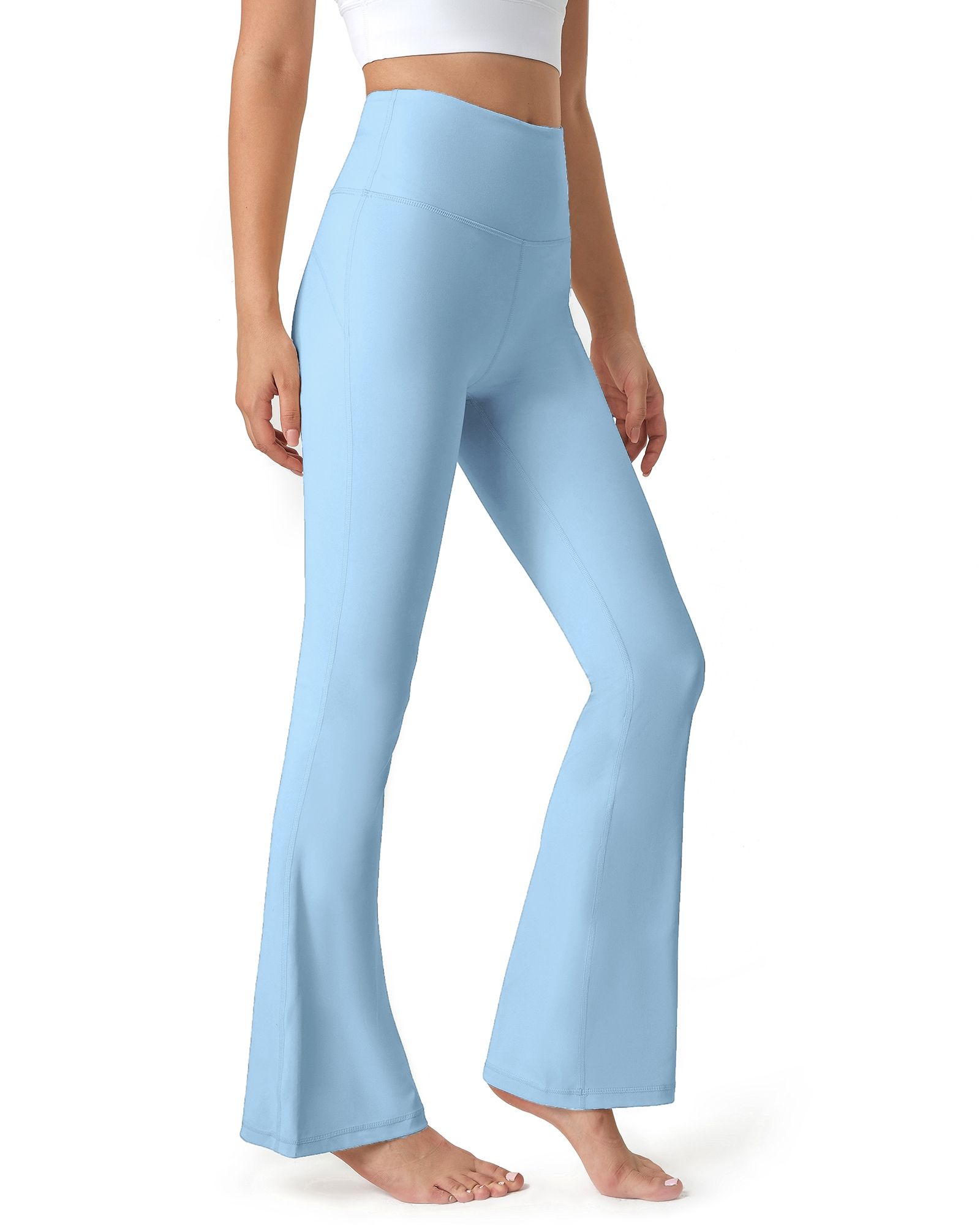 【61】FITOP Flare Yoga Pants for Women Buttery Soft High Waist Bootcut Pants Workout Leggings