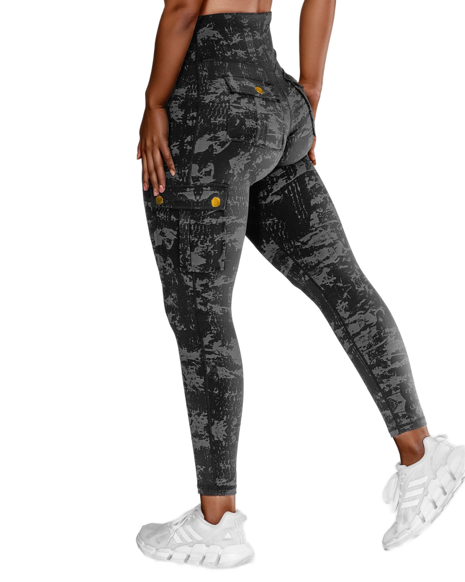 FITOP Yoga Leggings with Pockets for Women Scrunch Workout Leggings High Waist Butt Lifting Cargo Pants
