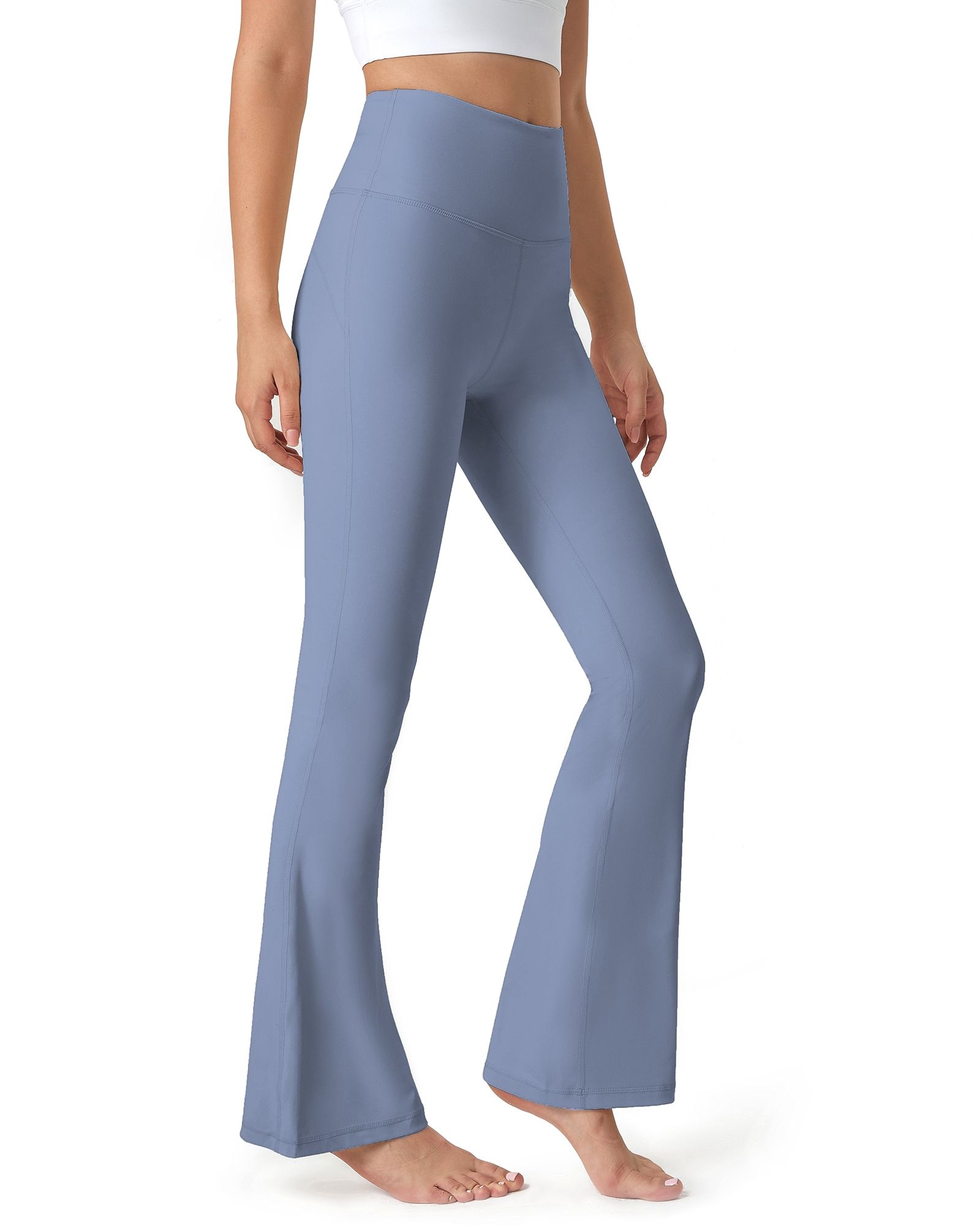 【61】FITOP Flare Yoga Pants for Women Buttery Soft High Waist Bootcut Pants Workout Leggings