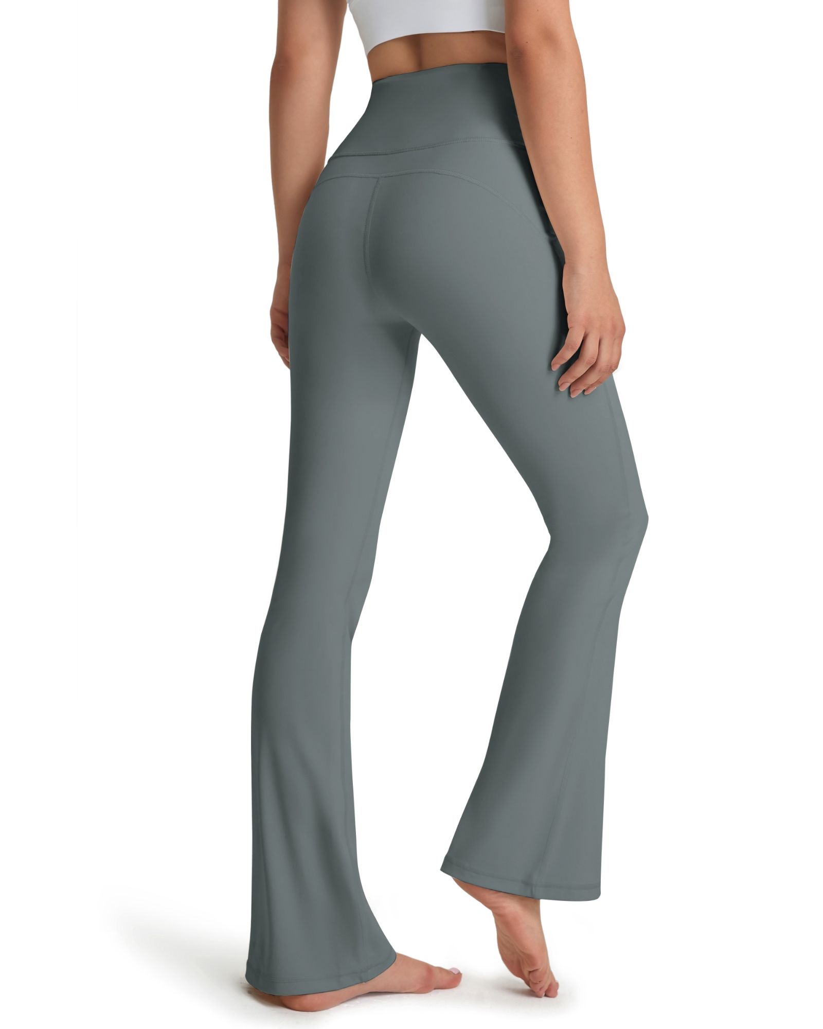 【61】FITOP Flare Yoga Pants for Women Buttery Soft High Waist Bootcut Pants Workout Leggings