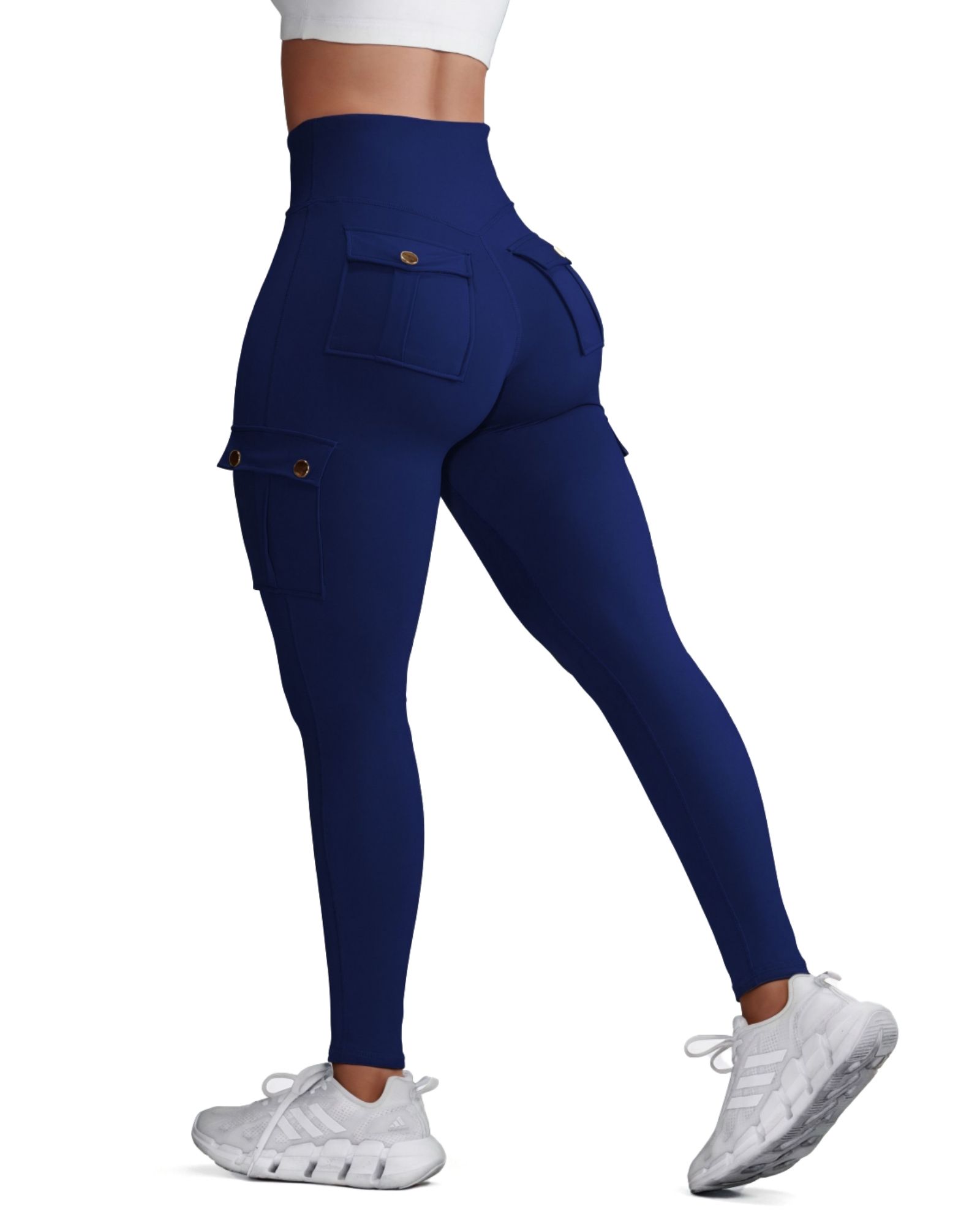 FITOP Yoga Leggings with Pockets for Women Scrunch Workout Leggings High Waist Butt Lifting Cargo Pants