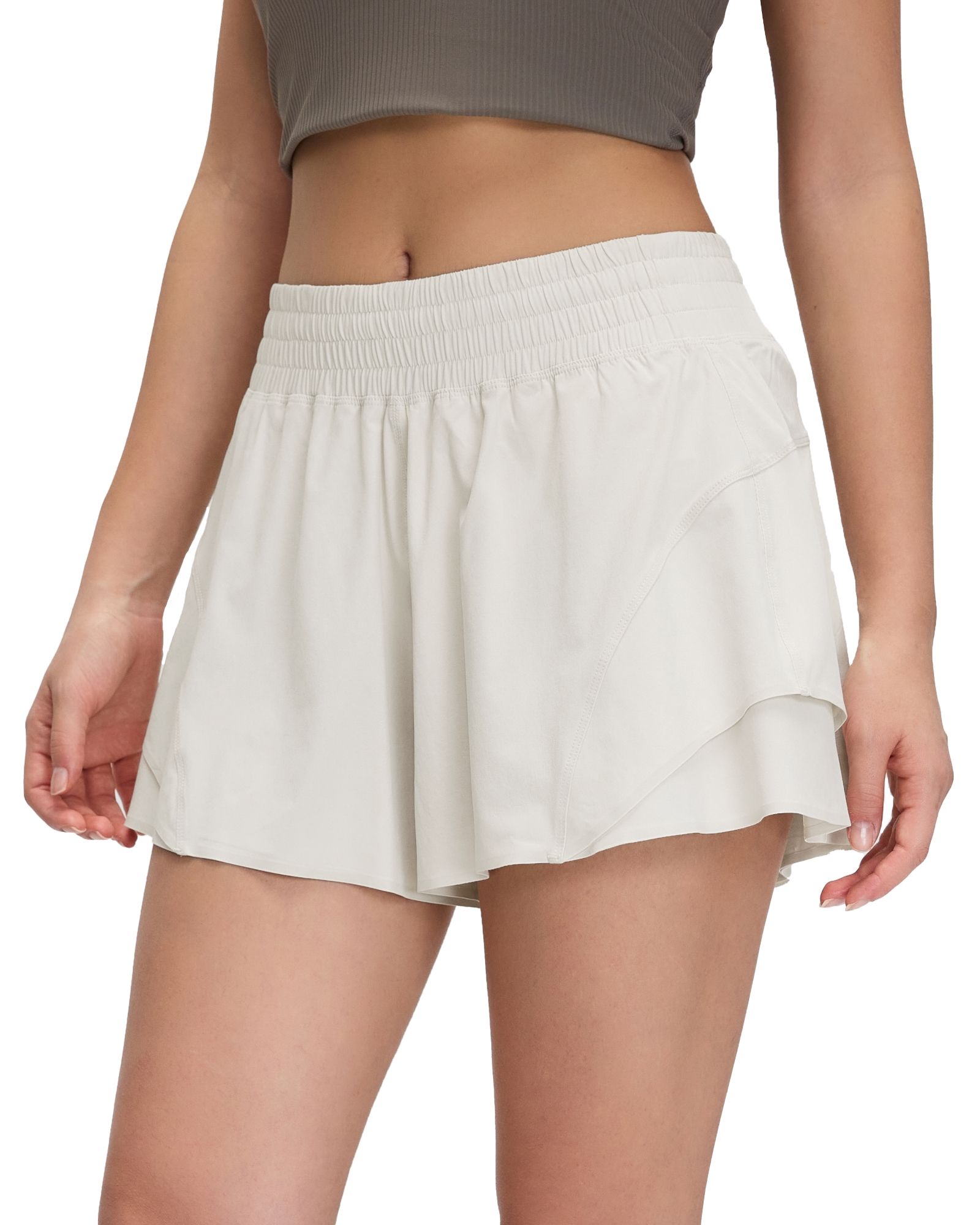 FITOP Women's High Waisted Running Shorts
