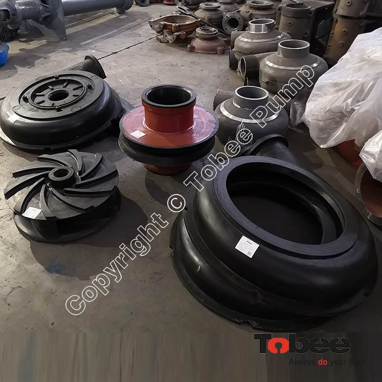 10/8 E-M Rubber Pump Cover Plate Liner