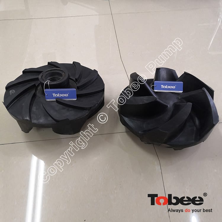 Semi-open impeller 64114R55 for 100D-L and 6/4D-SC Slurry pumps