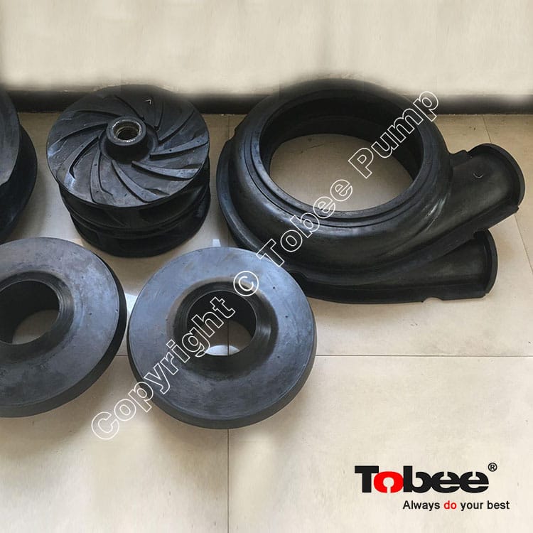 Rubber Slurry Pump Wetted Parts