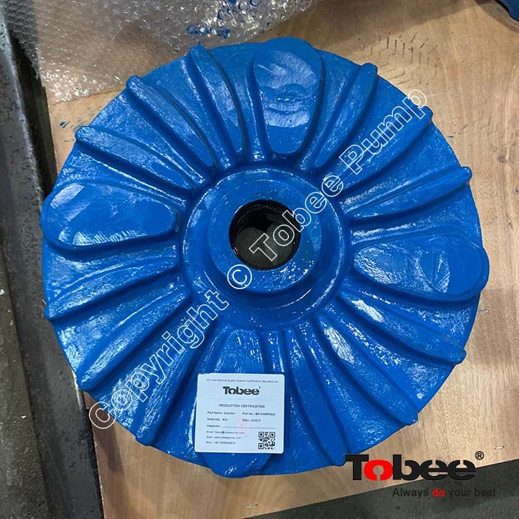 Upgrade impeller WRT1 impeller D3145WRT1A05 for 4/3C-AH Slurry pumps