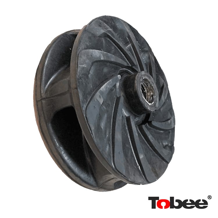 Rubber Impeller F6147R55 for 8/6E-AHR Slurry pumps widly used in Silica sand washing plant