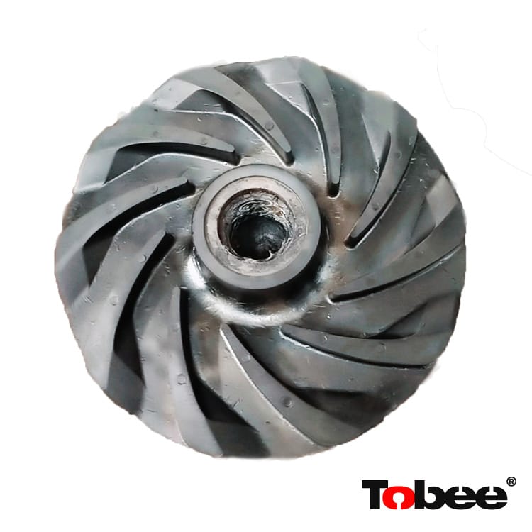 Rubber slurry pump parts Impeller  D3147R55 for 4/3C rubber lind slurry pumps