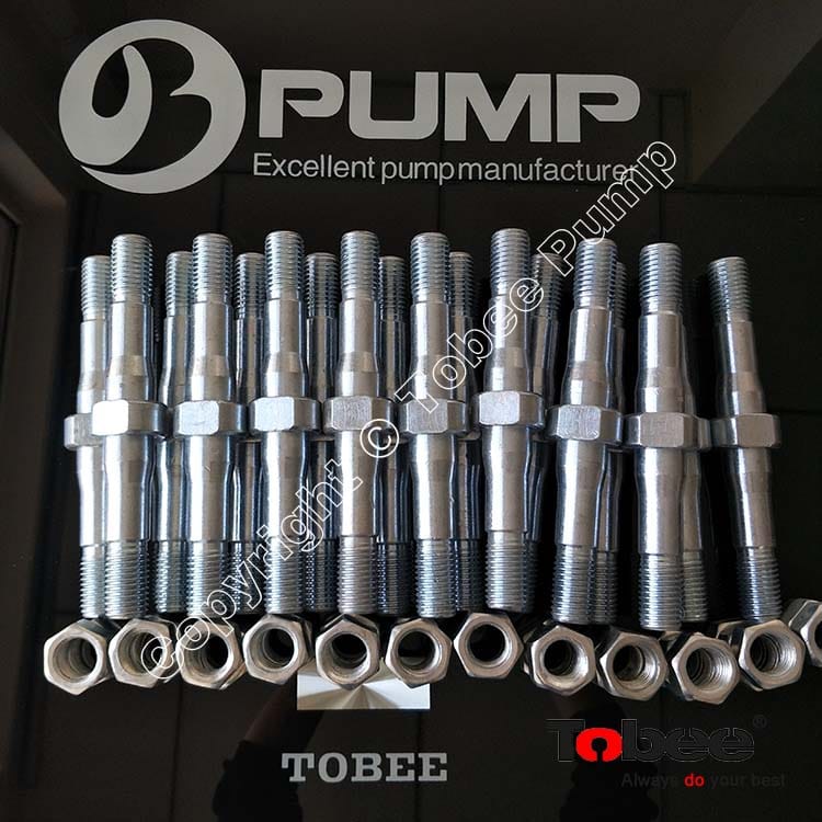6x4 DAH Slurry Pump Zinc Plated Fasteners