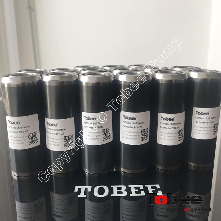 2/1.5B-AH Slurry pump long shaft sleeve B076C21
