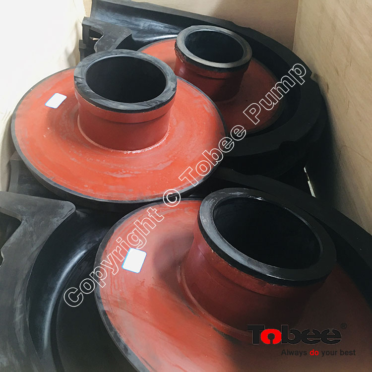 8/6E-AHR rubber Slurry pumps and wetted spares