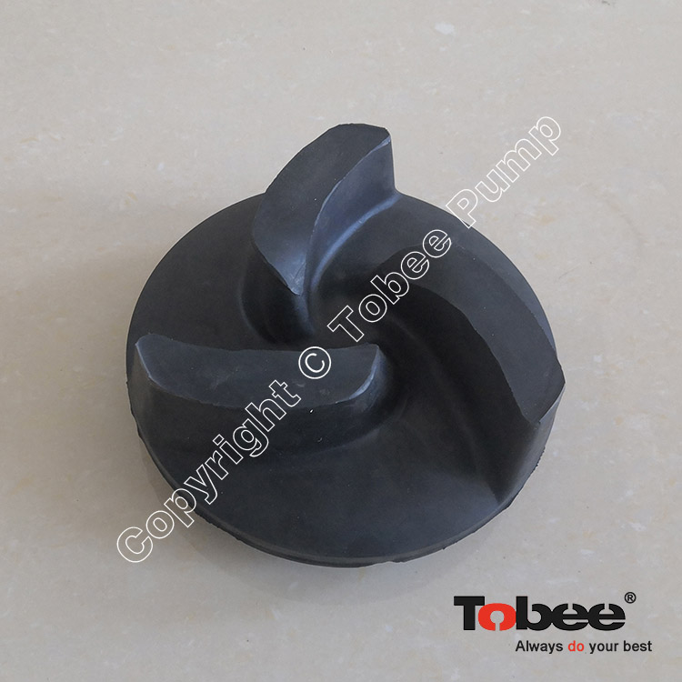 B1052R55 Elastomer Rubber impeller for 1.5/1 B-AHR Rubber-Lined Slurry Pumps