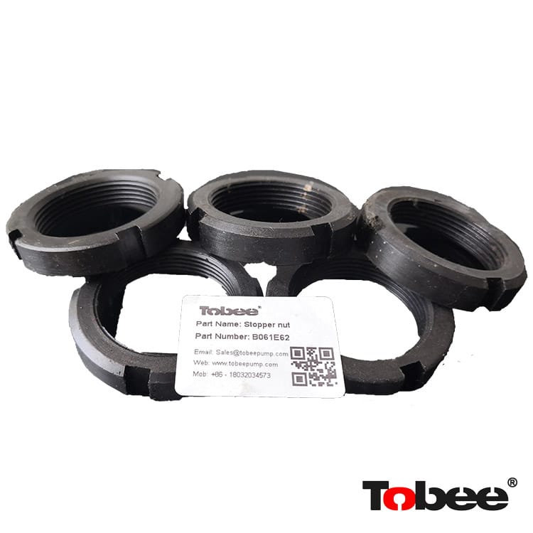 B061E62 slurry pump labyrinth locknut for 2/1.5B-AH slurry pump