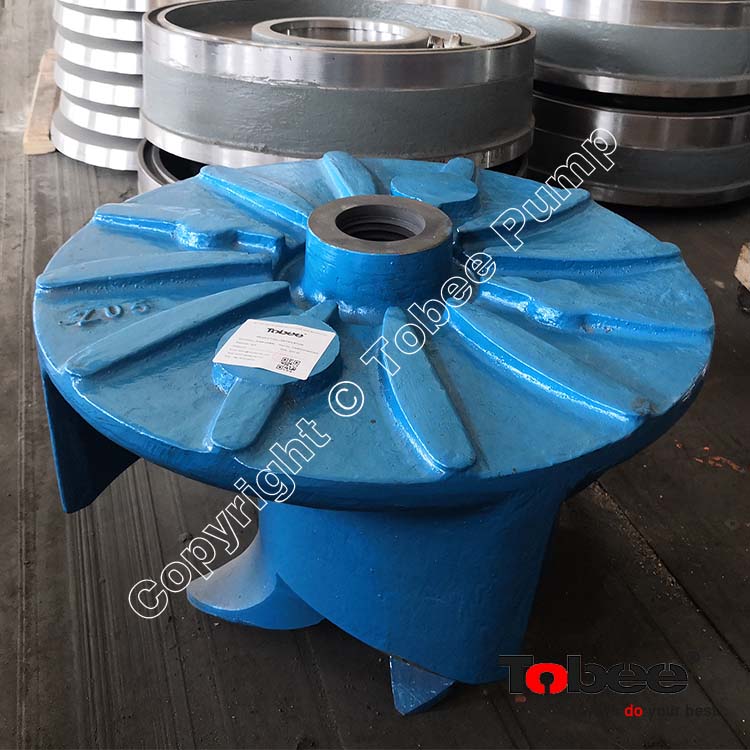 EAHF4056QU1A05A Impeller is suit for 4D-AHF or 4E-AHF Horizontal Froth Pump.