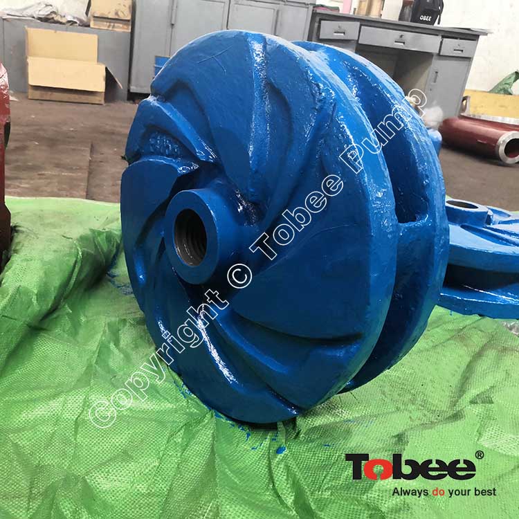 Warman Slurry Pump Impeller with 6 VGS