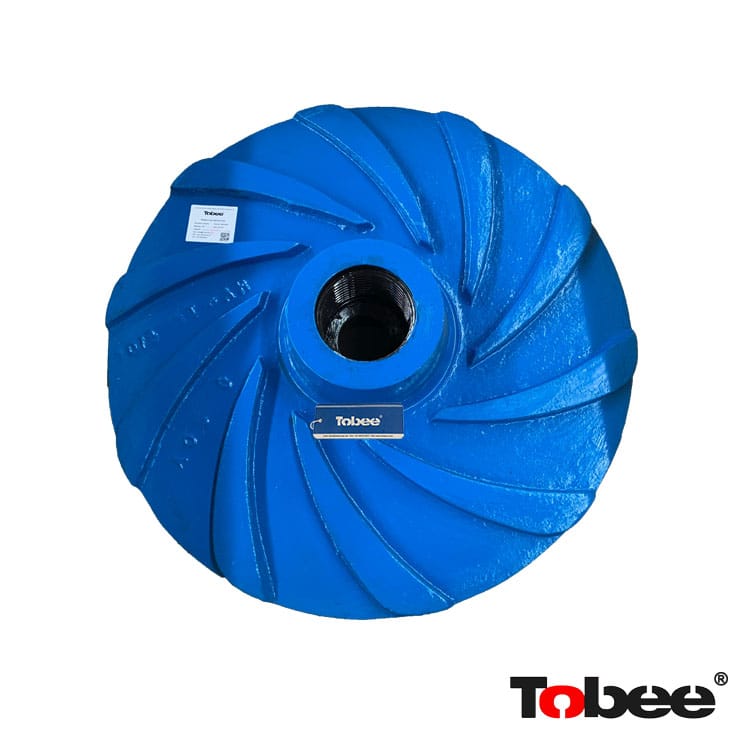 China Pump supplier provides alternative pump impeller F6147A05 for 8/6 inch slurry pumps