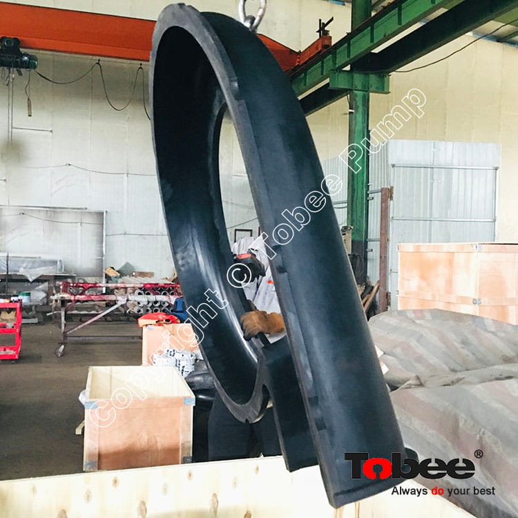 350S-L rubber lined Slurry pump cover plate liner SL35018MS42