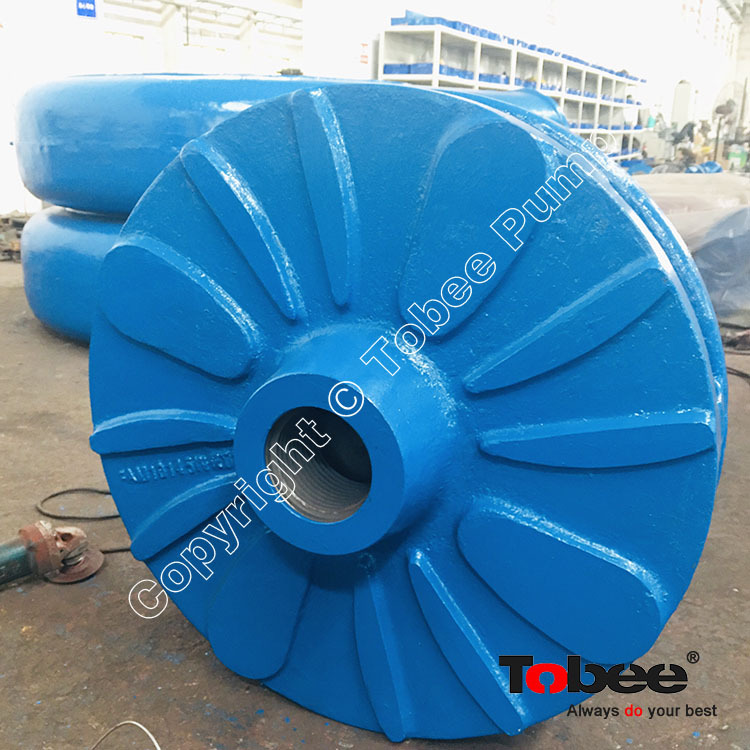 WRT Impellers are Applied on Original 12x10 AH Slurry Pumps