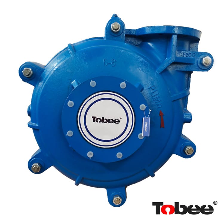 8/6E-AHR Rubber lined slurry pumps for minerals mining processing