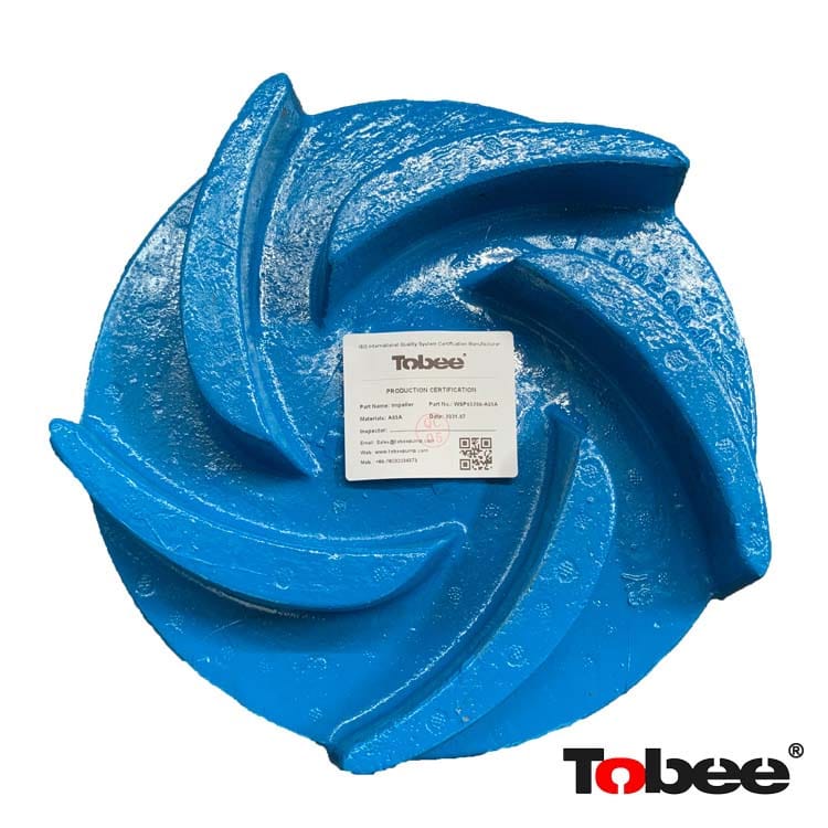 SP65206A05A Impeller of 65QV SP Vertical Slurry Pump Parts