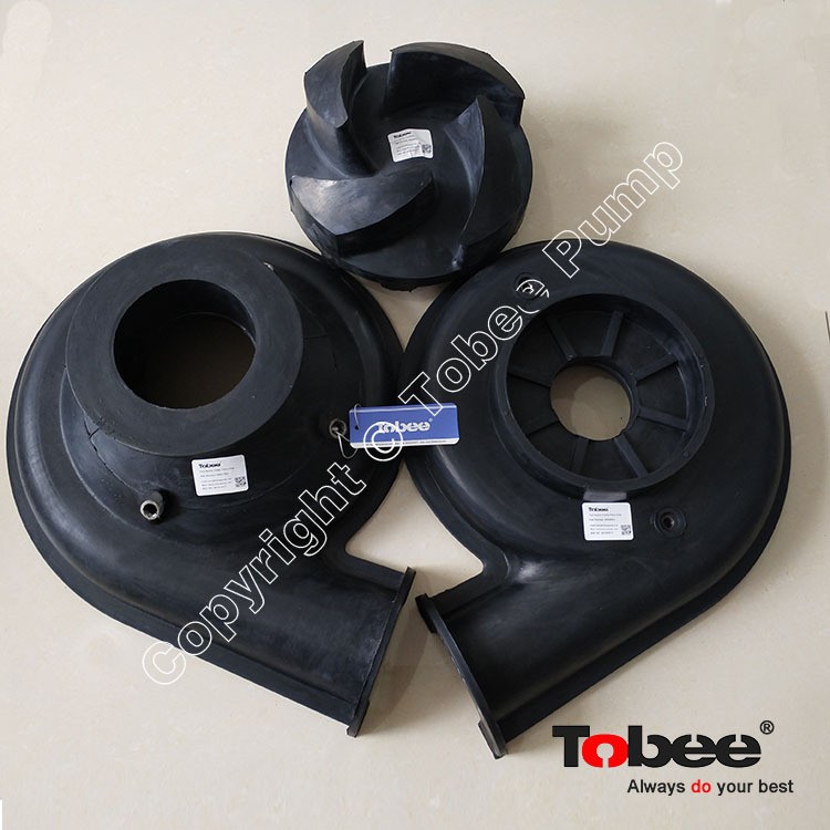 Slurry Pump Rubber Wearing Spares