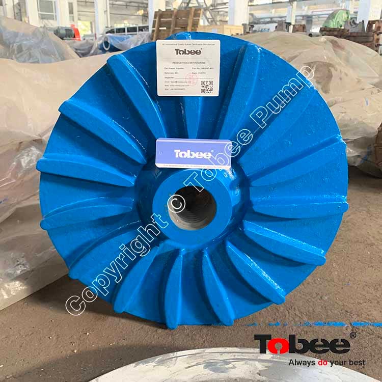6/4D AH Pump High Chrome Impeller E4147A05