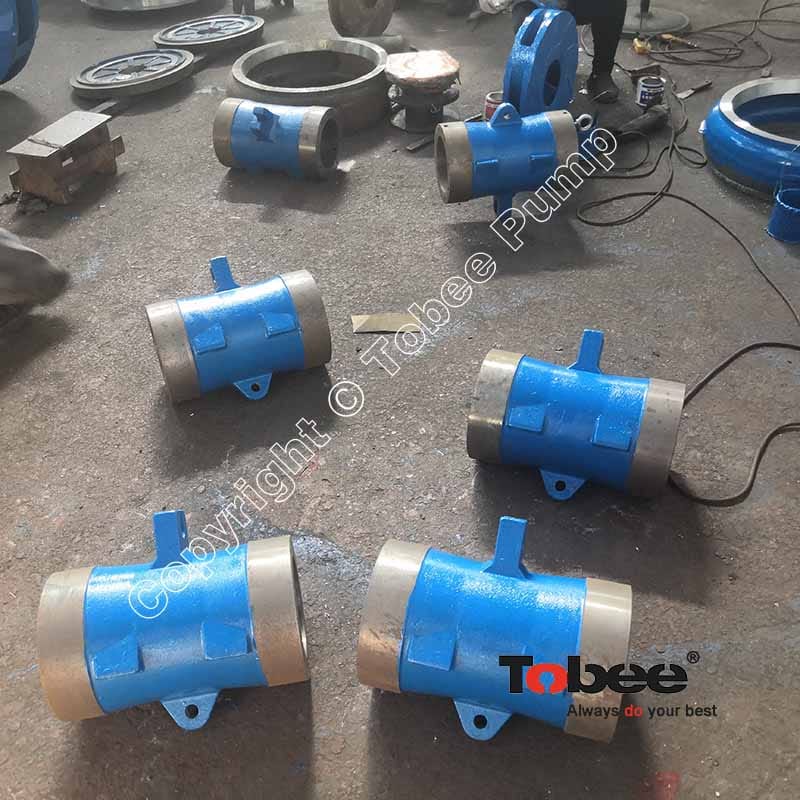 Slurry pump bearing housing