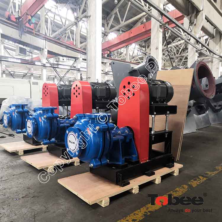 4x3C AH Slurry Pump for Pumping Slurry to Filter Press in Sand Plant