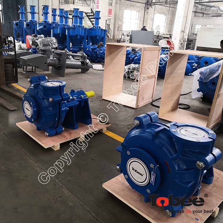 Rubber Impeller Slurry Pump