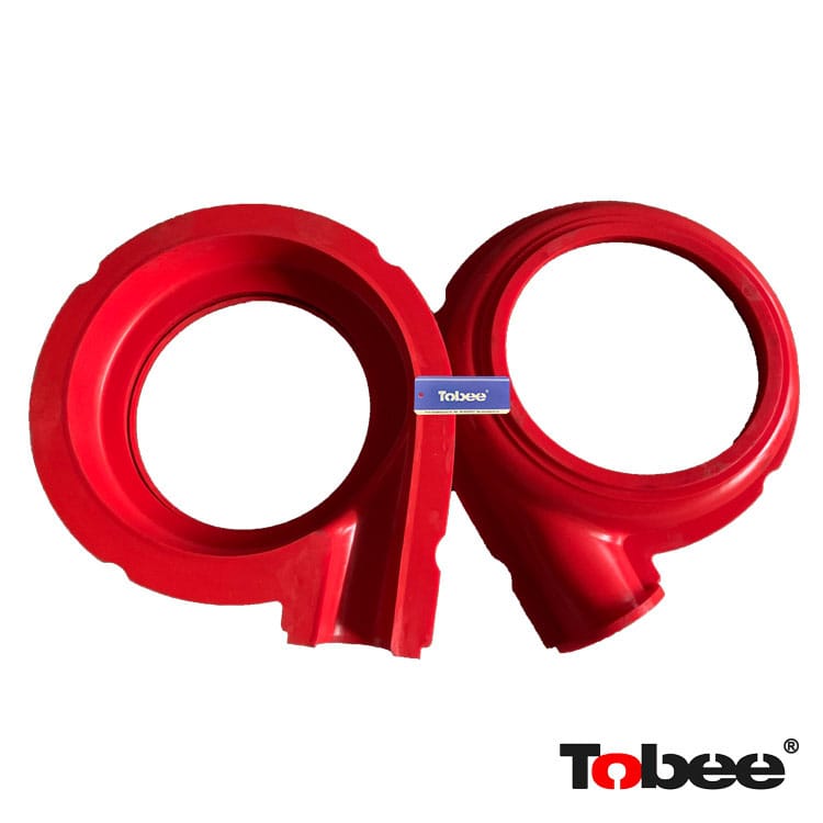 6x4E-AH Slurry Pump Polyurethane Cover Plate Liners E4018U38