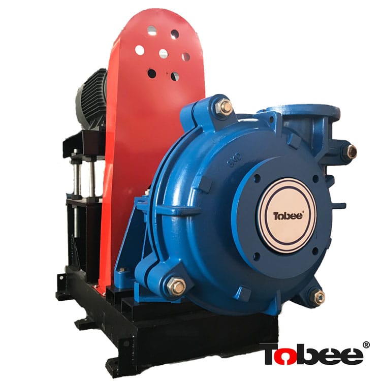 High Chrome 6/4D AH Slurry Pumps for Pumping Abrasive Solids