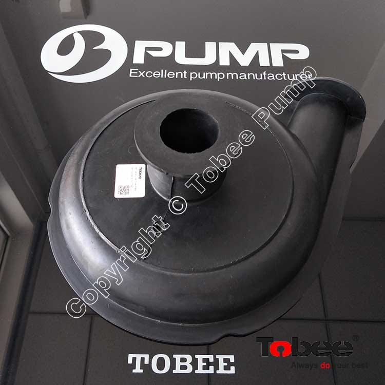 2x1.5B-AHR Rubber lining slurry pump cover plate liner B15017R55