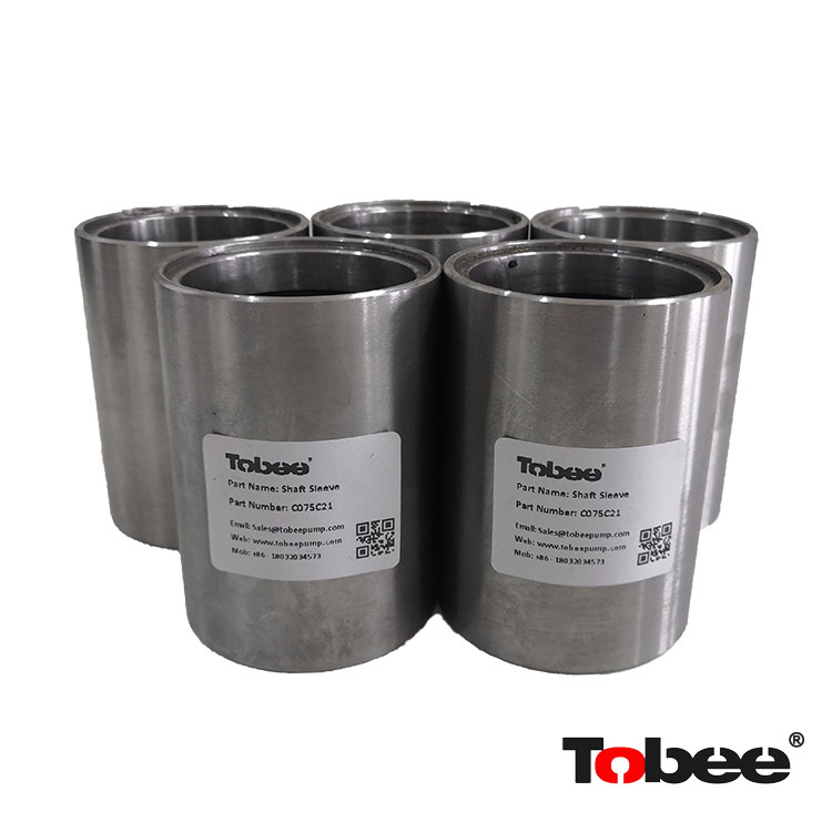 Stainless Steel Shaft Sleeves of 4/3 C AH Slurry Pump C075