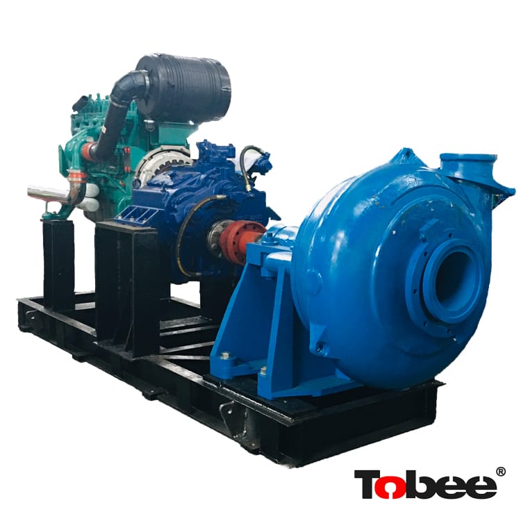 Diesel Engine Driven 10x8F G Dredging Pumps with Gear Box