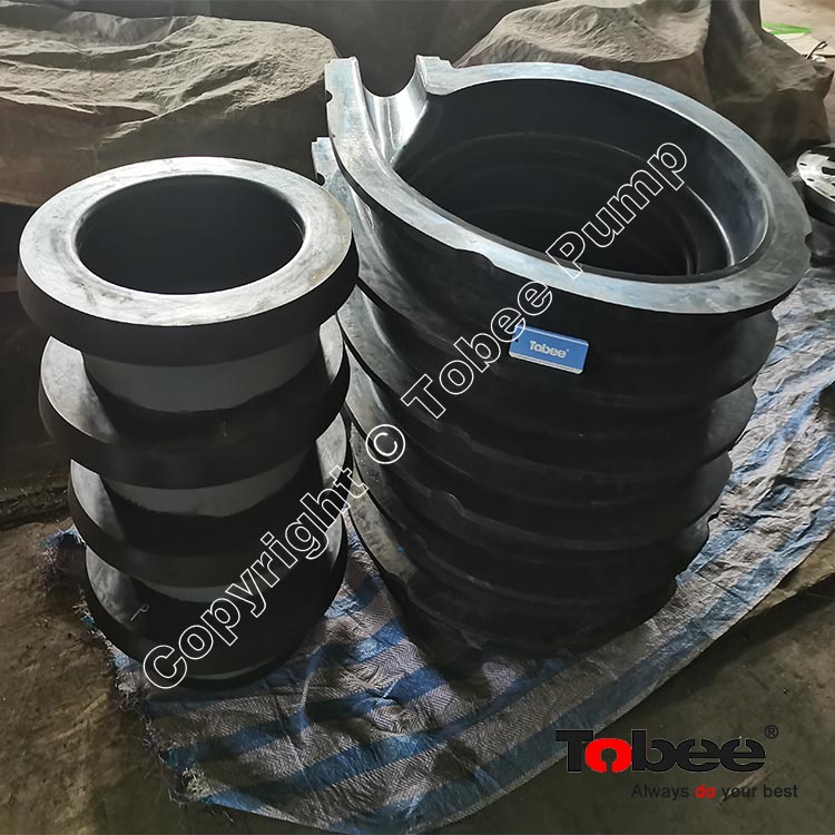 Rubber Wet Parts Cover Plate Liner E4018R55