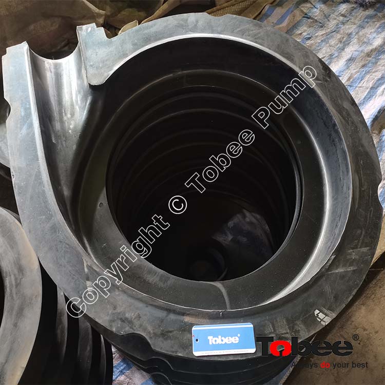 Wear Parts Cover Plate Liner F6018R55 for 8x6 AH Slurry Pump