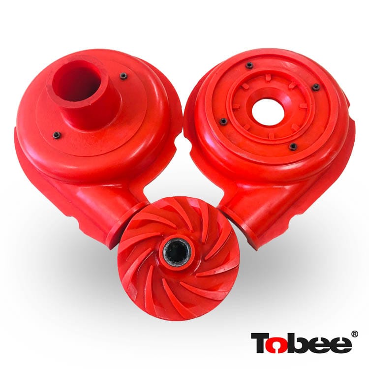 4/3D AH Centrifugal Slurry Pumps Poly Spares Parts