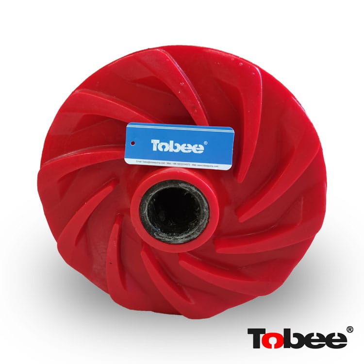 Polyurethane Slurry Pump Wearing Parts Impeller D3147