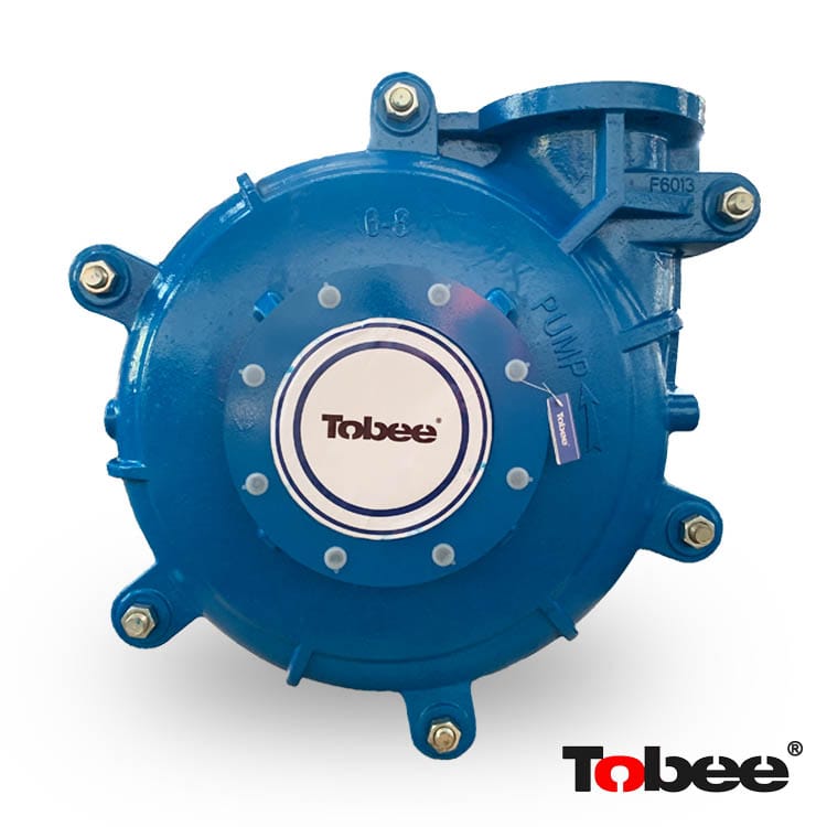 8/6E-AHR Rubber lined slurry pumps with Packing Seal