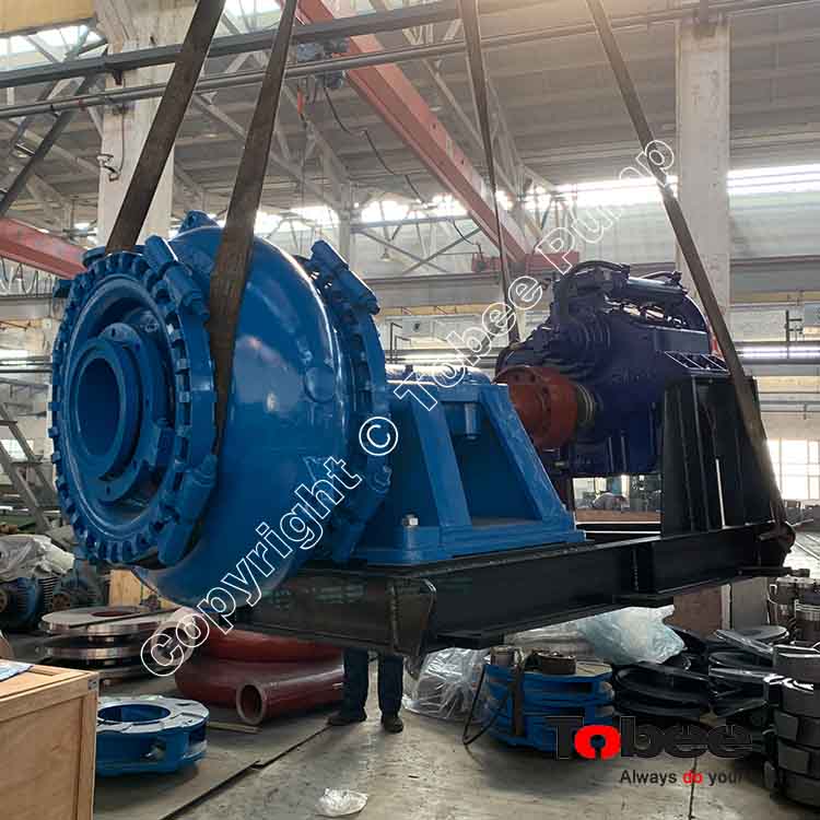 China Warman 10/8S G Gravel Pump with Gearbox