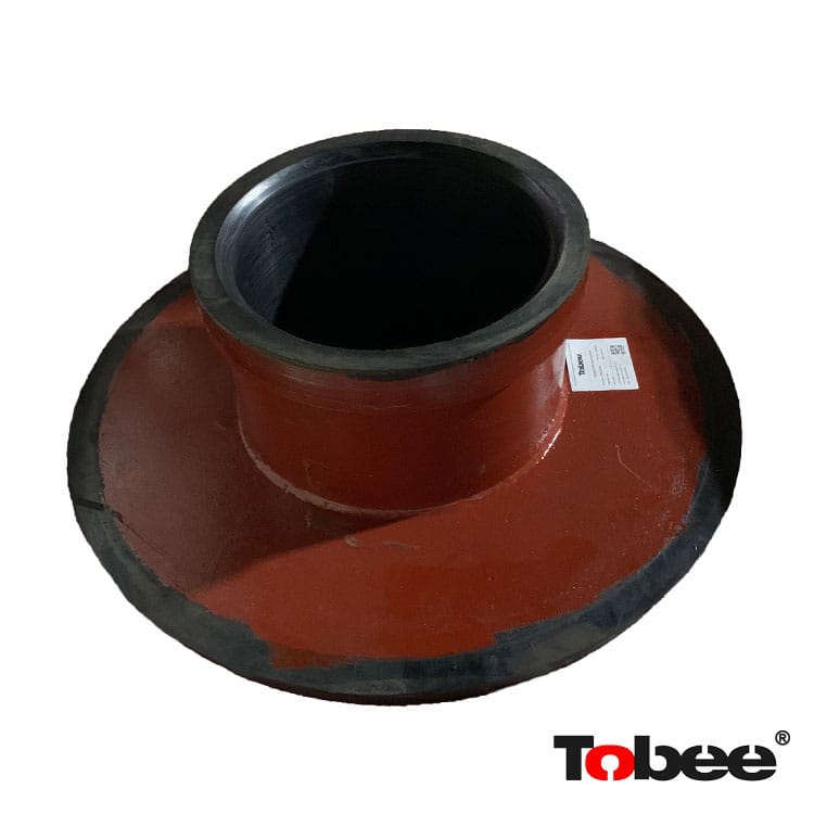 10/8E-M Rubber lined slurry pump throat bush F8083R55