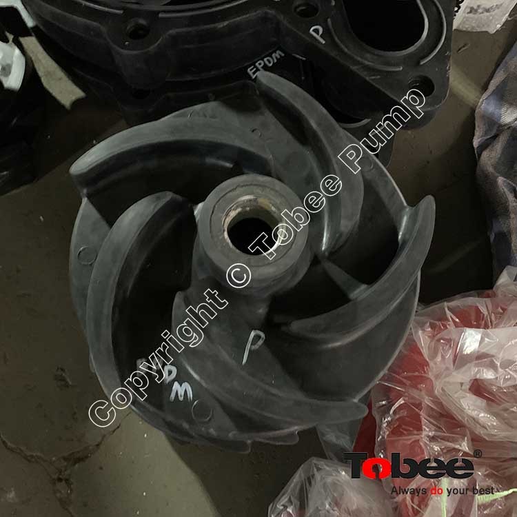 Vertical Sump Slurry Pump Rubber Impeller SPR10206