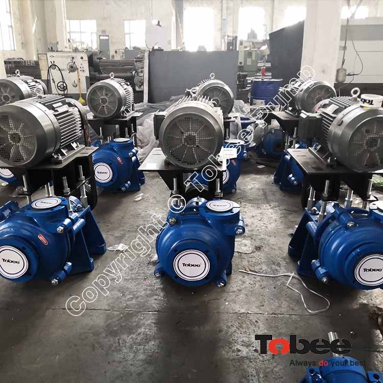 4x3D AH Slurry Pump with Rubber Liners
