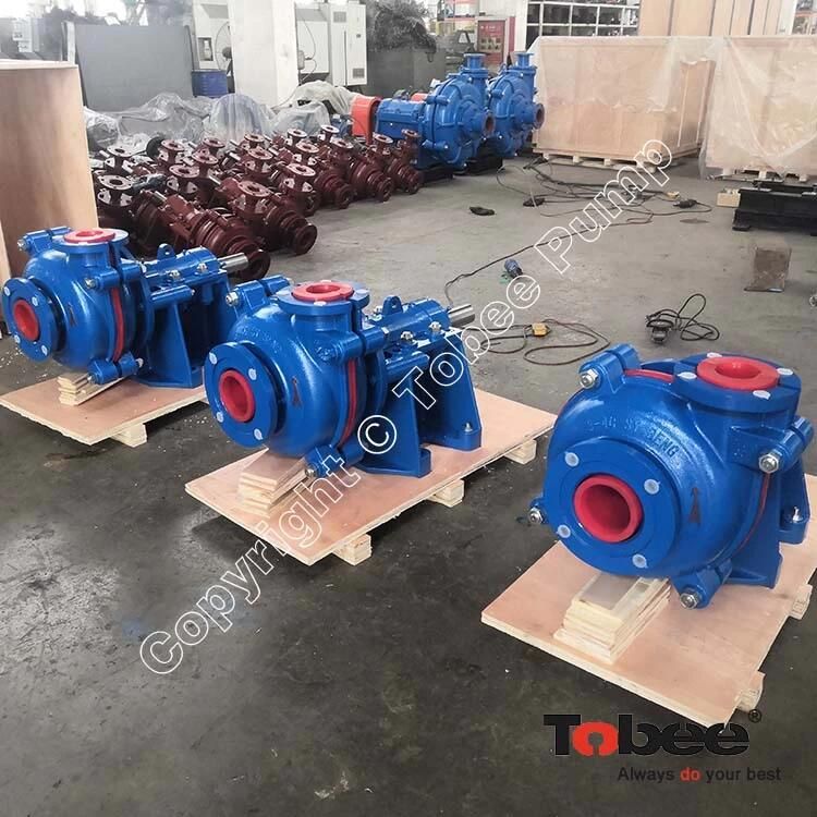 China 4x3DD-AH Poly Lining Slurry Pumps