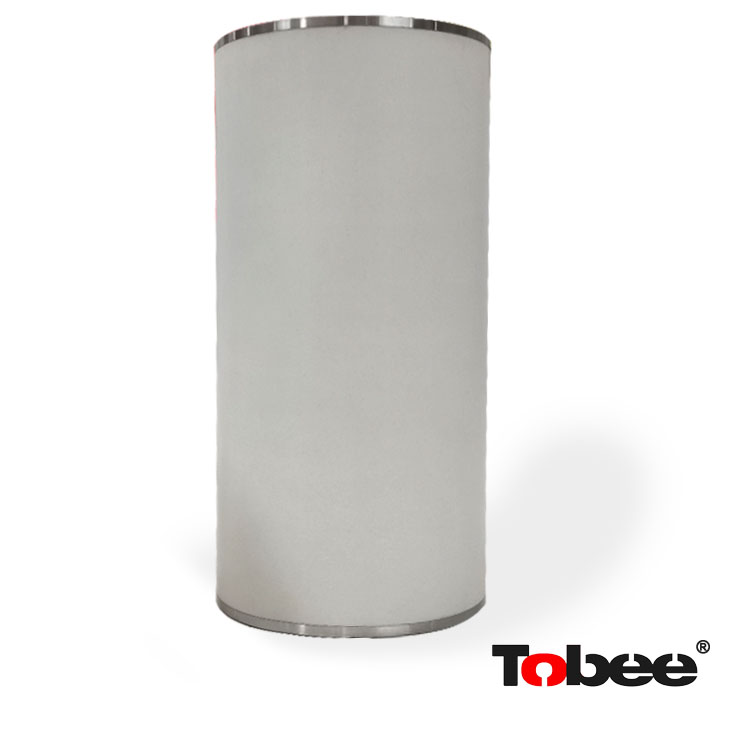Long type White Ceramic Shaft Sleeve Parts EE076J04
