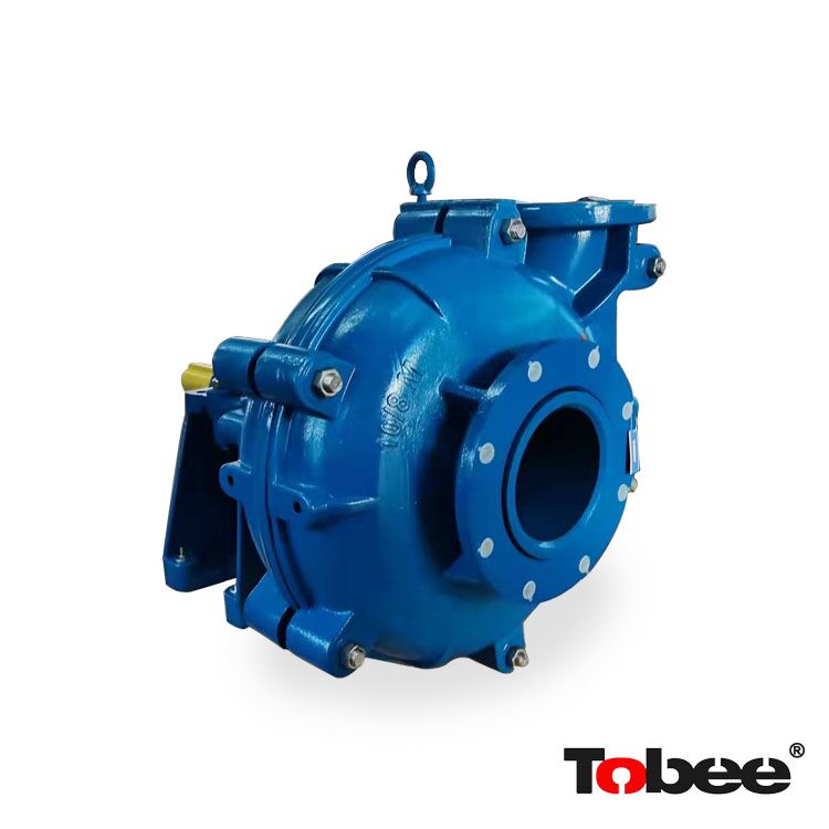 Rubber Lined 10x8E-M Slurry Pump with centrifugal expeller seal