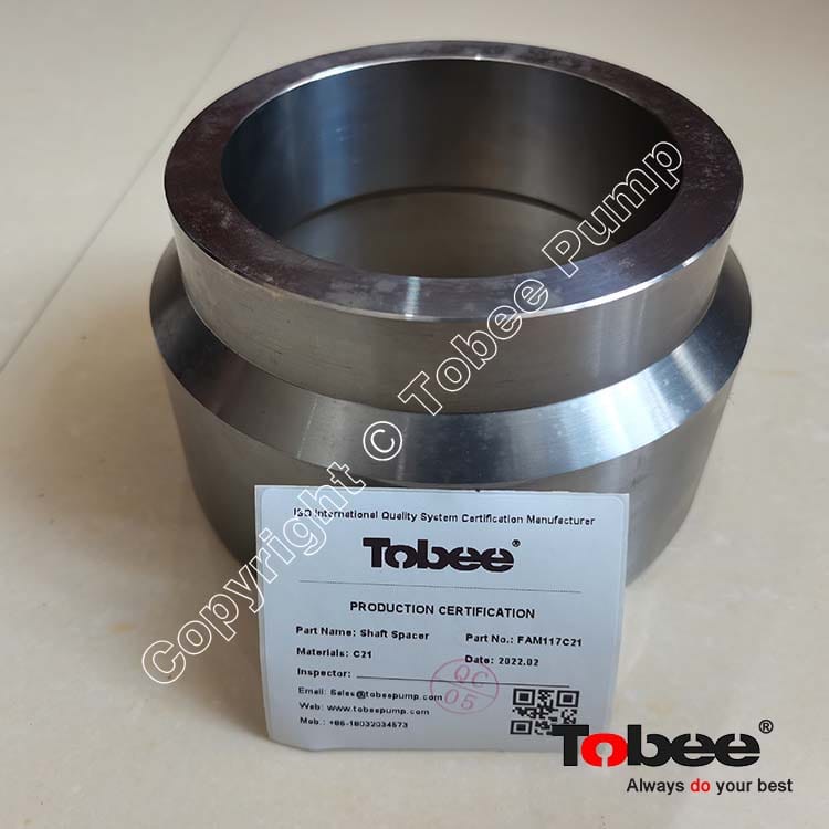 Shaft Spacer Parts FAM117C21 of 10x8 AH Slurry Pump