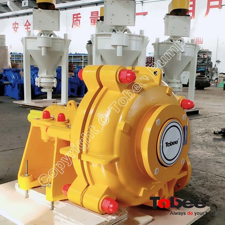 6x4D-AH Metal-lined slurry pump for quarring