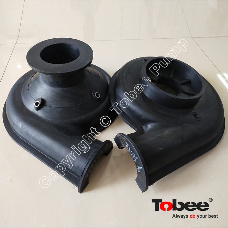 3/2C-SC Rubber lined slurry pump impeller 32056R55