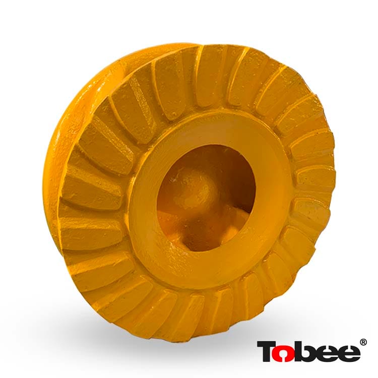 6x4D Lined slurry pump impeller E4110A05 E4147R55